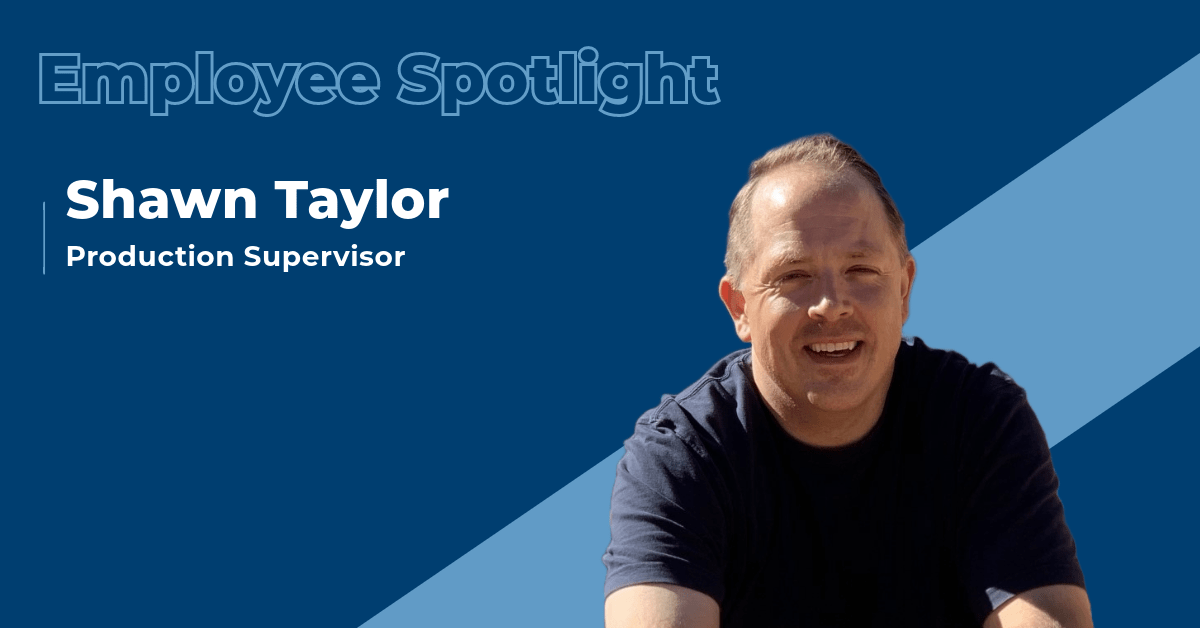 Employee spotlight - Shawn Taylor