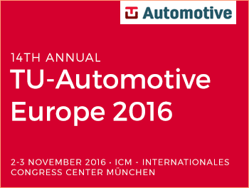 tu-automotive Europe 2016 